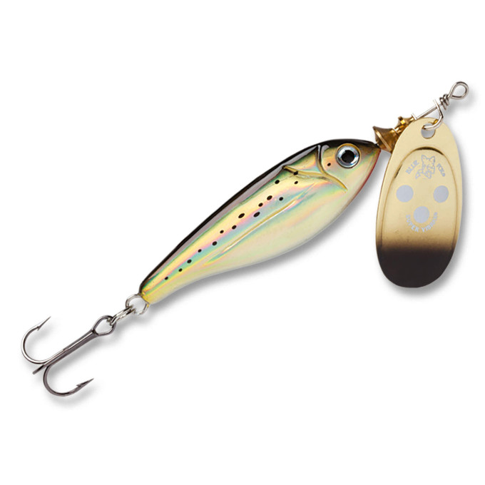 Блесна вращающаяся BLUE FOX Minnow Super Vibrax 18 г, цвет G (BFMSV4-G)